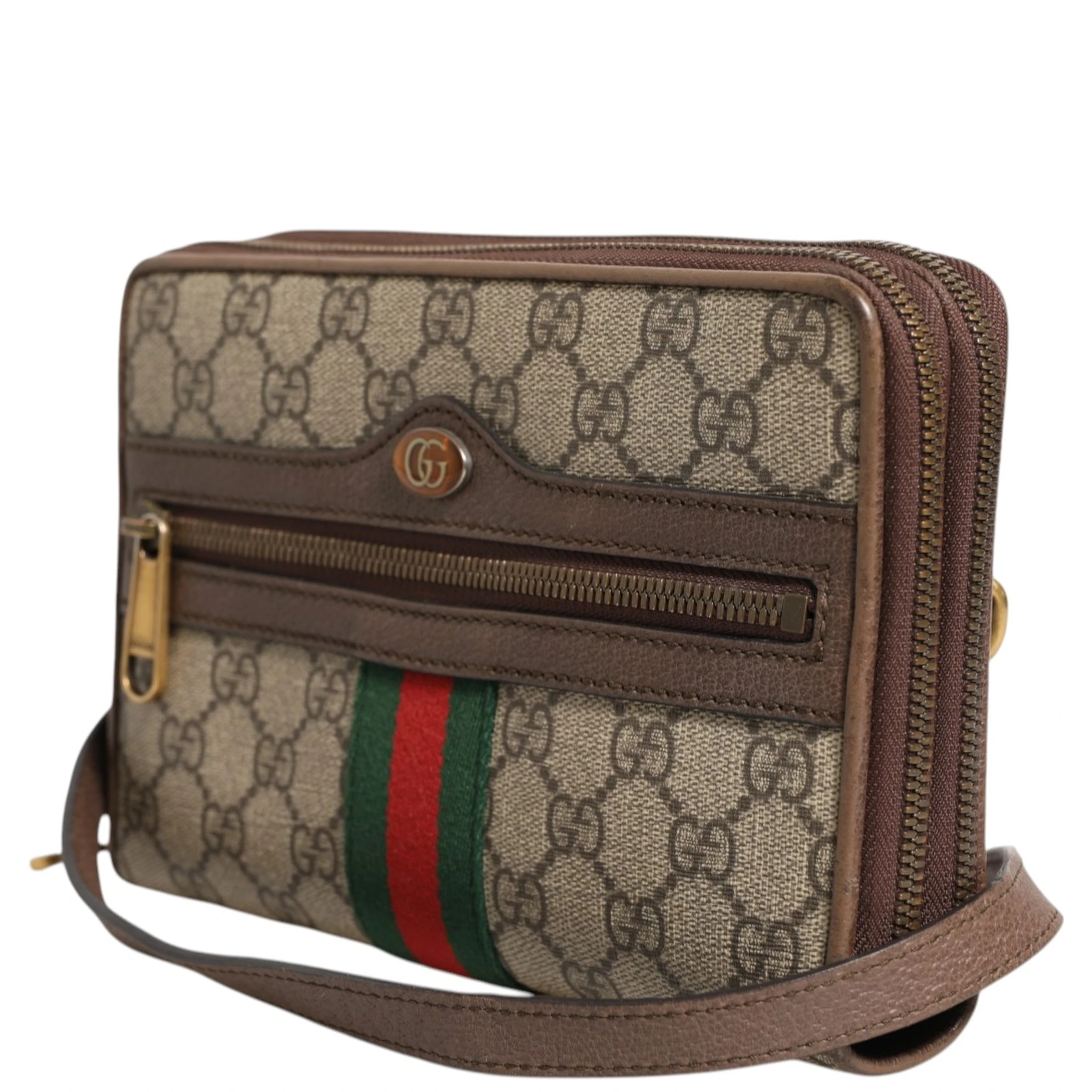 GG Supreme Ophidia Crossbody Bag