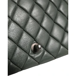 Quilted Lambskin Leather New Bubble Flap Bag