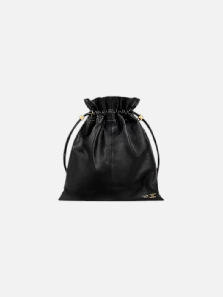 CELINE SMALL CRYSTAL POUCH handbag