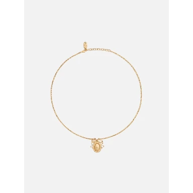 CHRISTIAN DIOR MEDALLION necklace