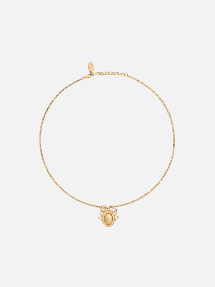 CHRISTIAN DIOR MEDALLION necklace