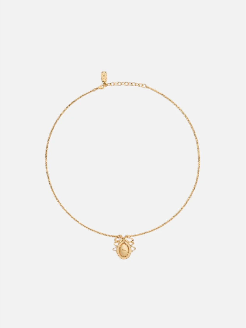 CHRISTIAN DIOR MEDALLION necklace