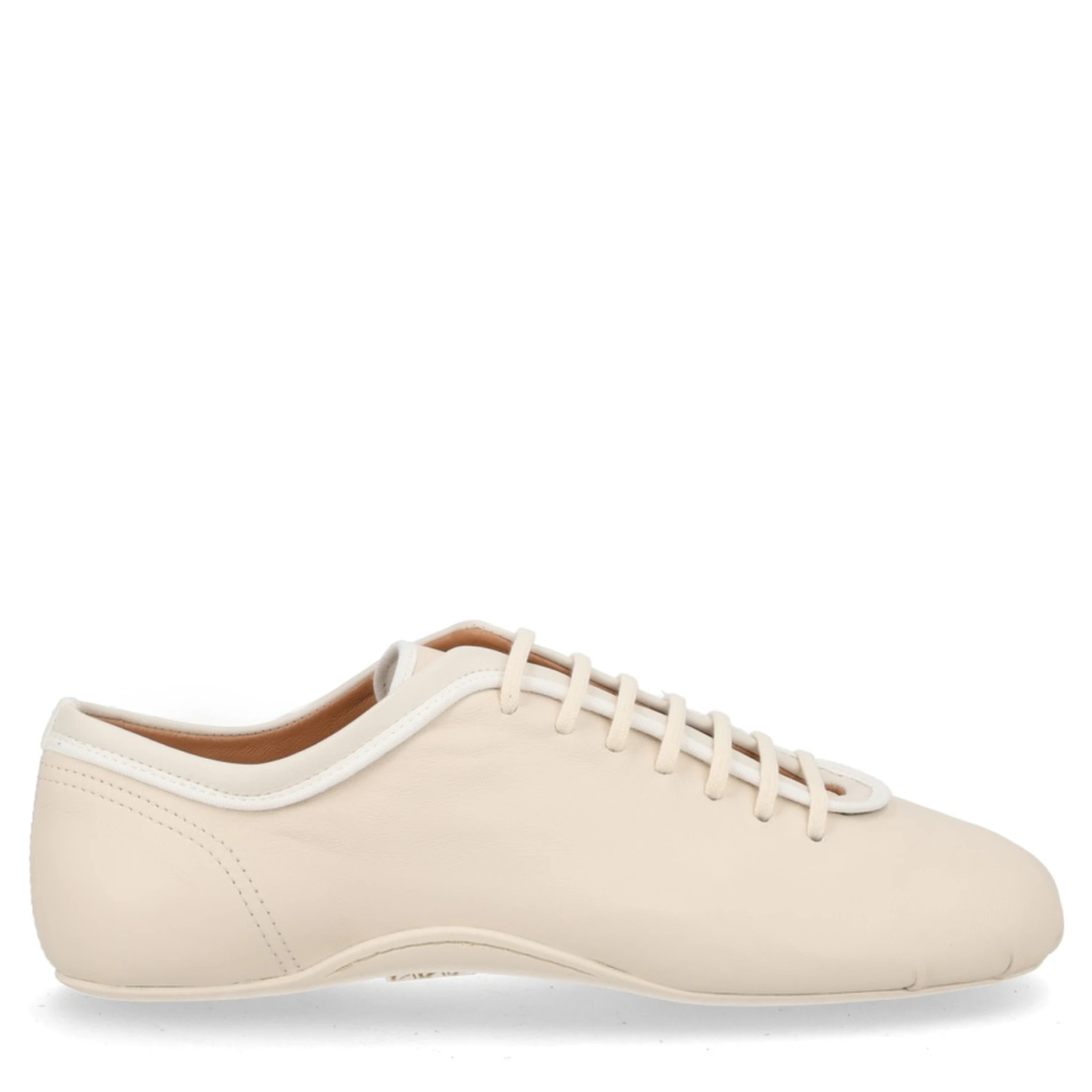 SNEAKER BALLERINA IN PELLE