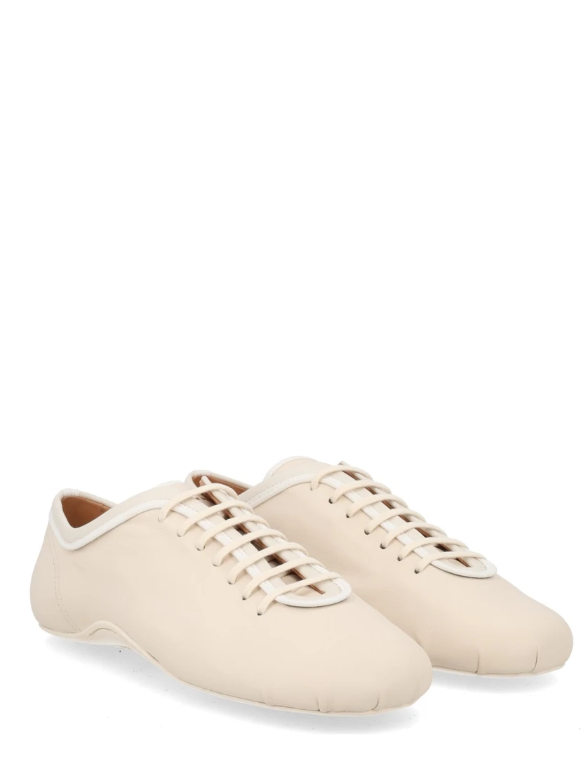 SNEAKER BALLERINA IN PELLE