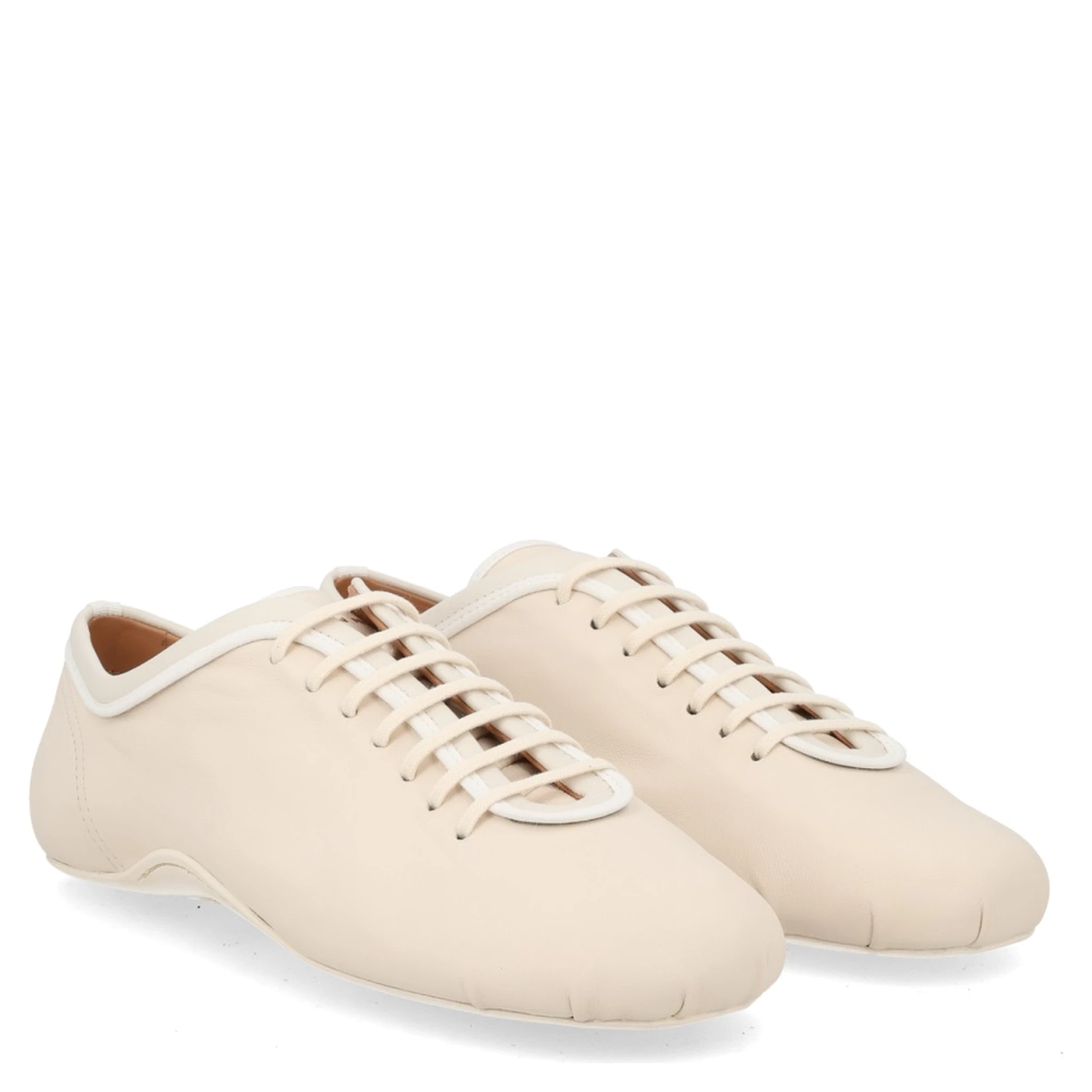 SNEAKER BALLERINA IN PELLE