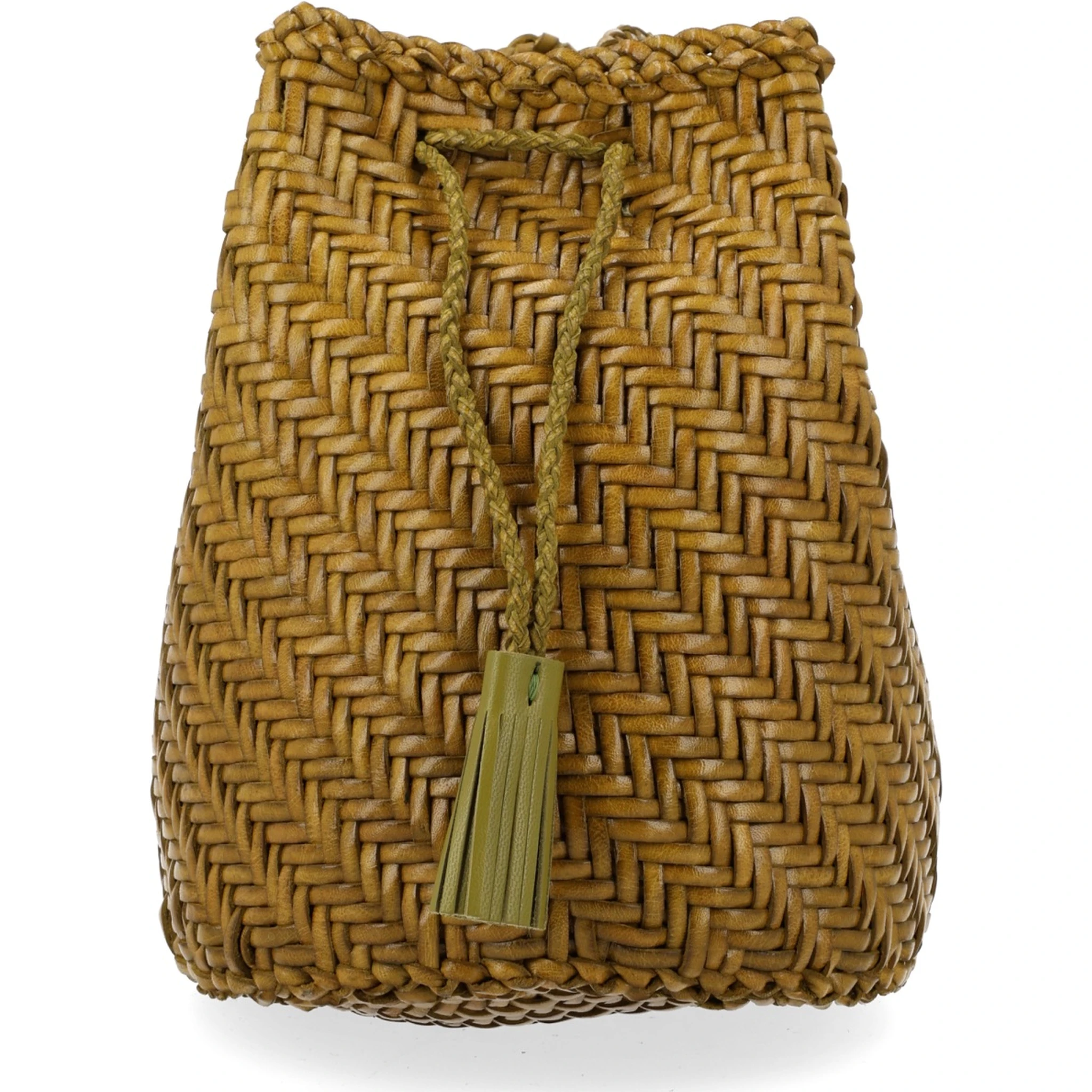 BORSA "POMPOM DOUBLE JUMP TAN"