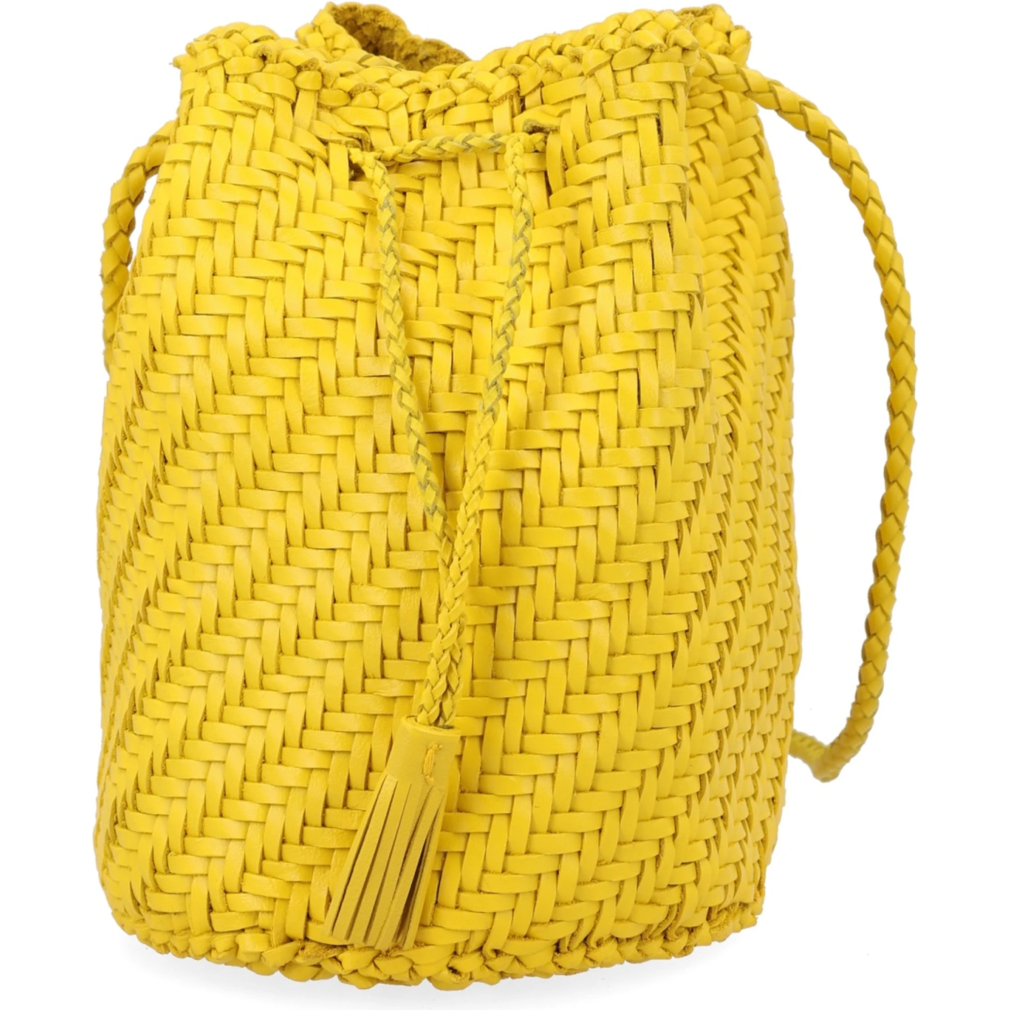 BORSA "POMPOM DOUBLE JUMP TAN"