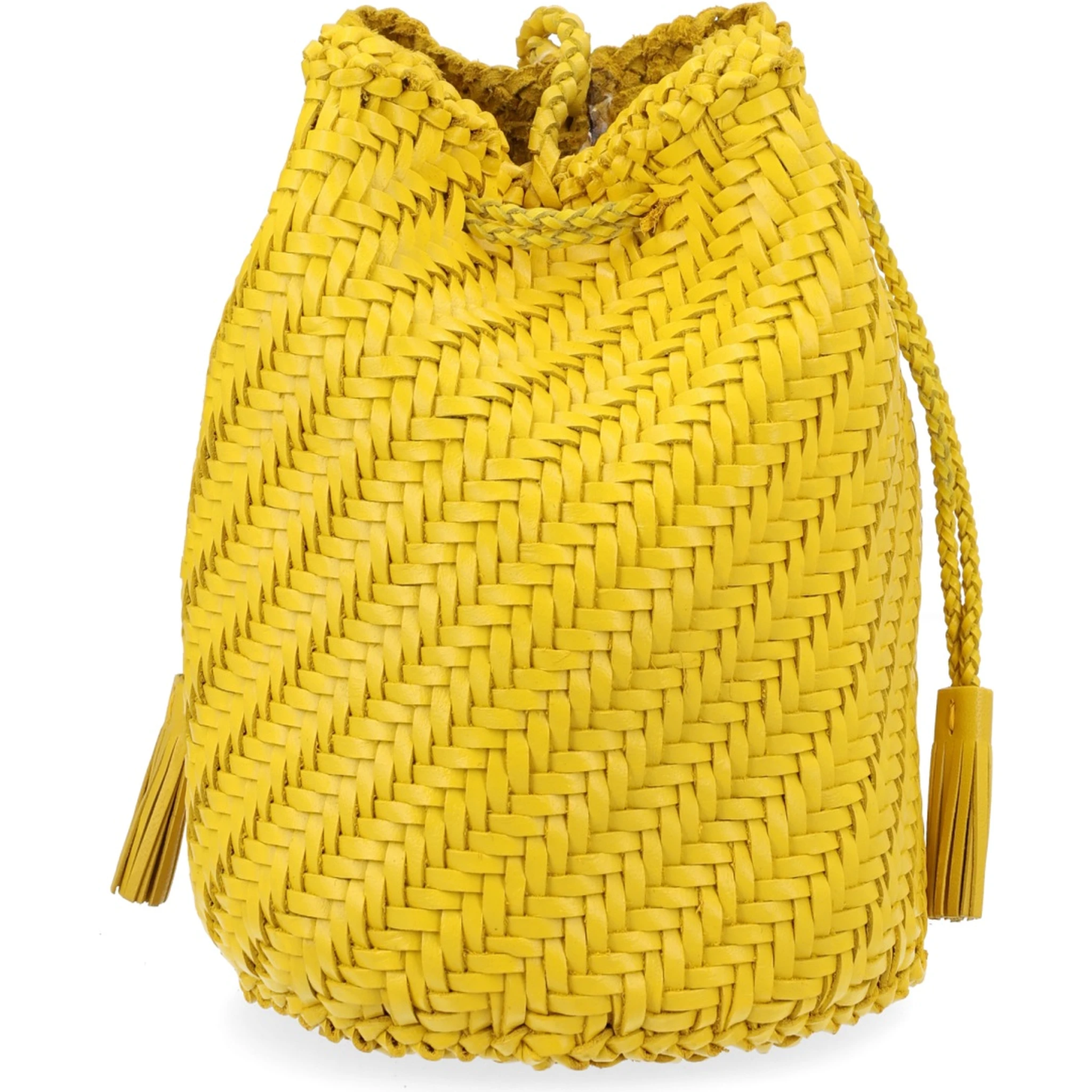 BORSA "POMPOM DOUBLE JUMP TAN"