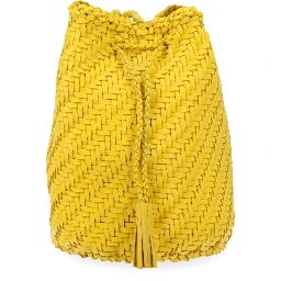 BORSA "POMPOM DOUBLE JUMP TAN"