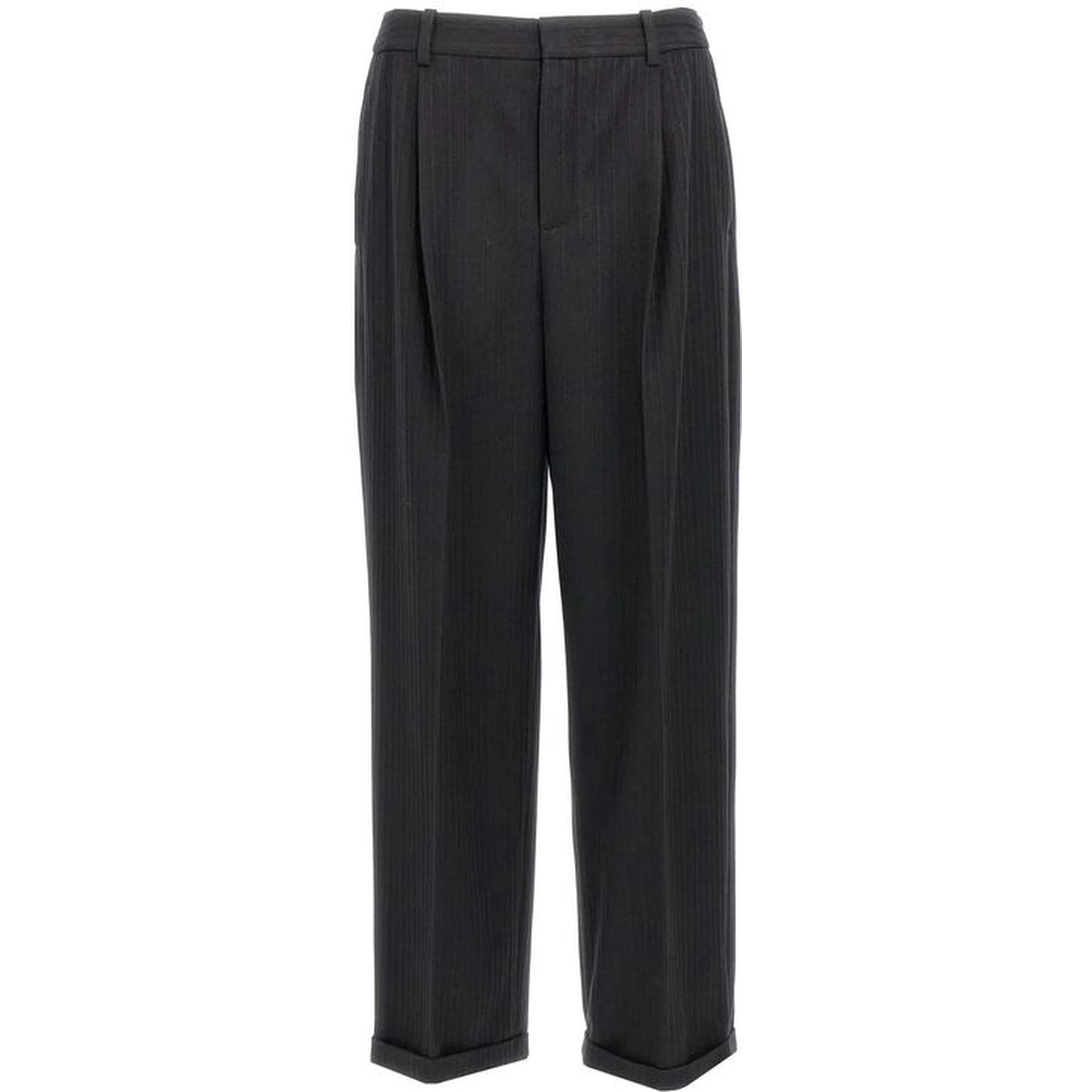 Black Cashmere Casual Pants