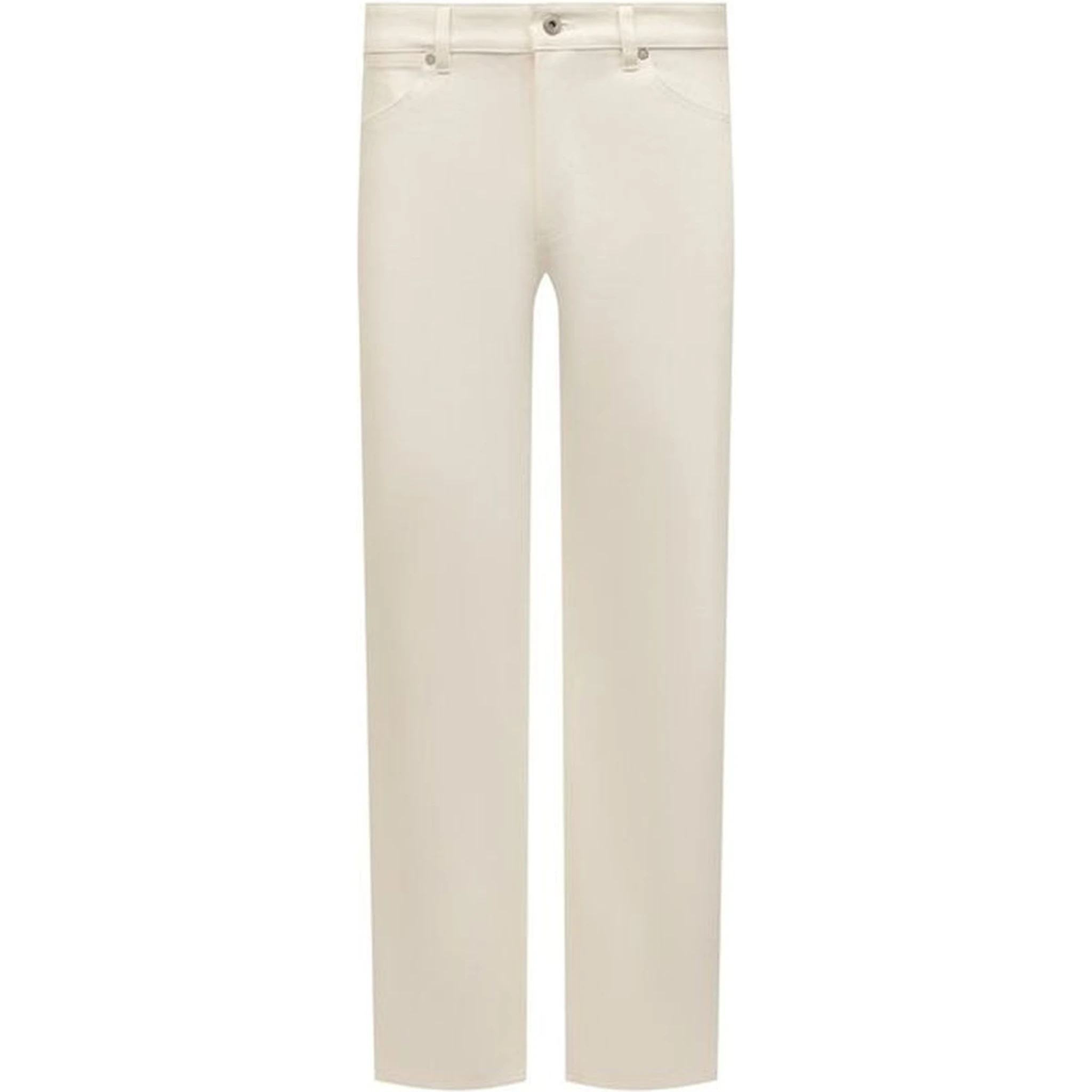 White Cotton Jeans Denim
