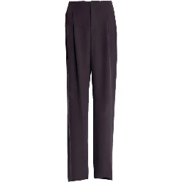 Brown Silk Dress Pants