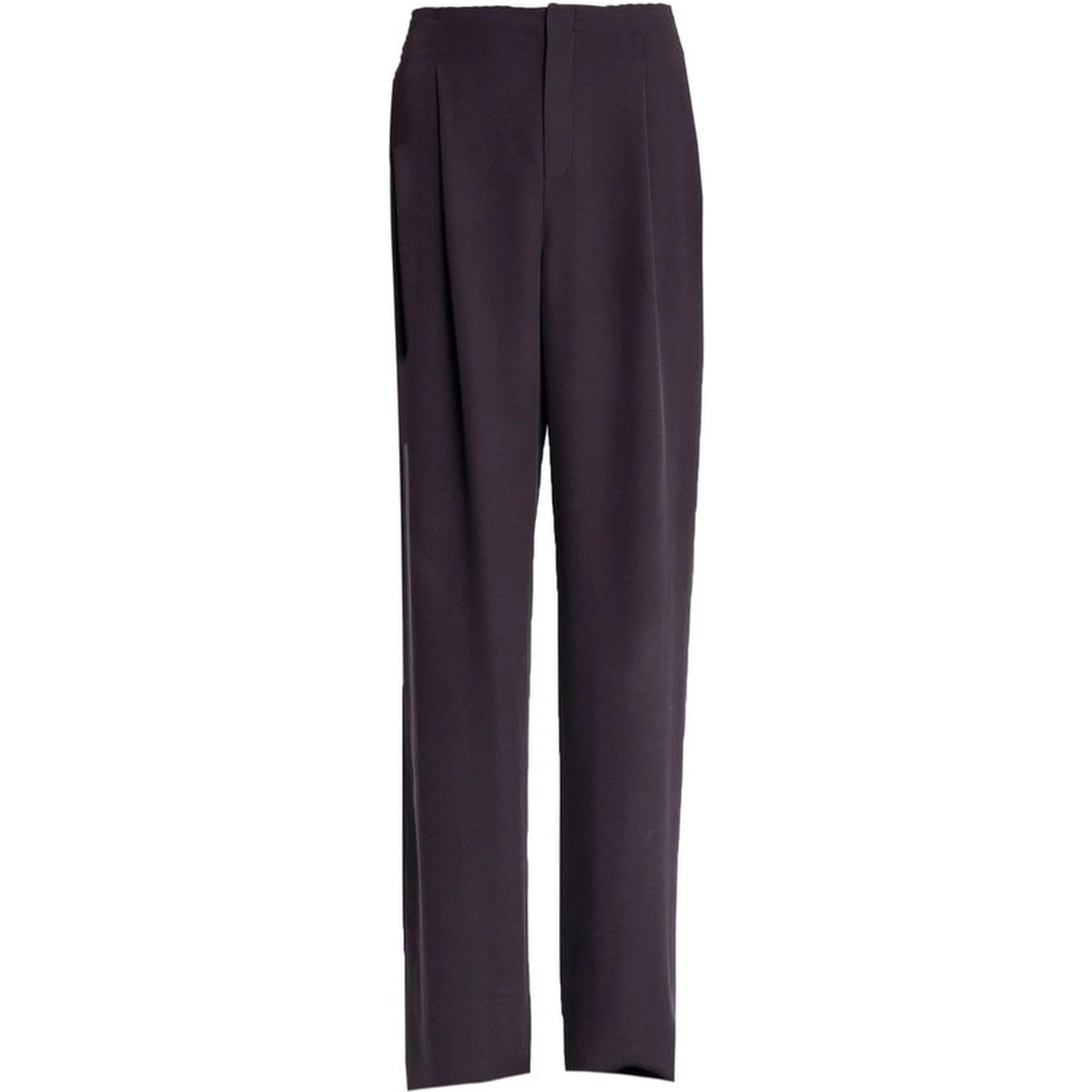 Brown Silk Dress Pants