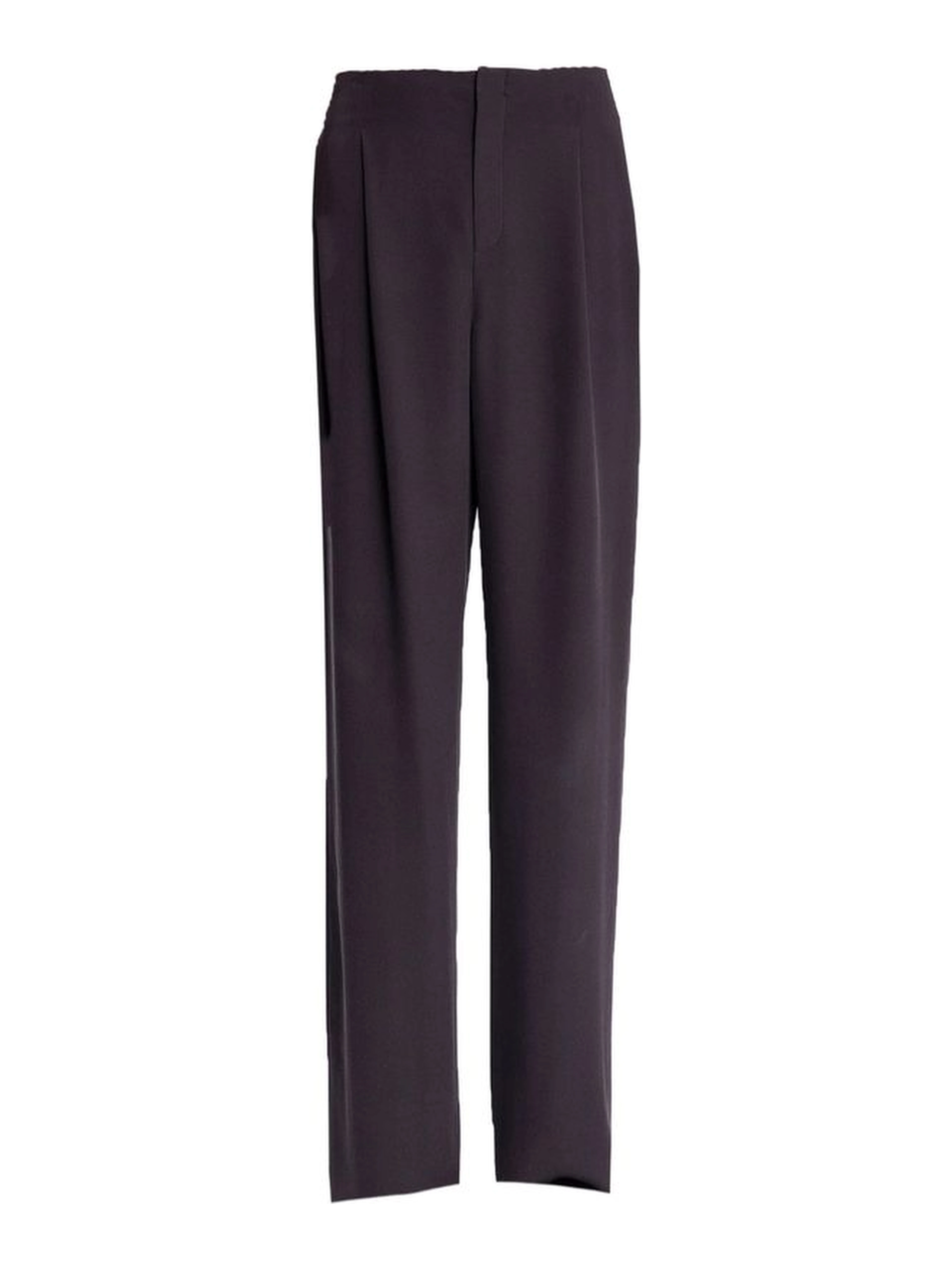 Brown Silk Dress Pants