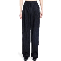 Black Cashmere Casual Pants