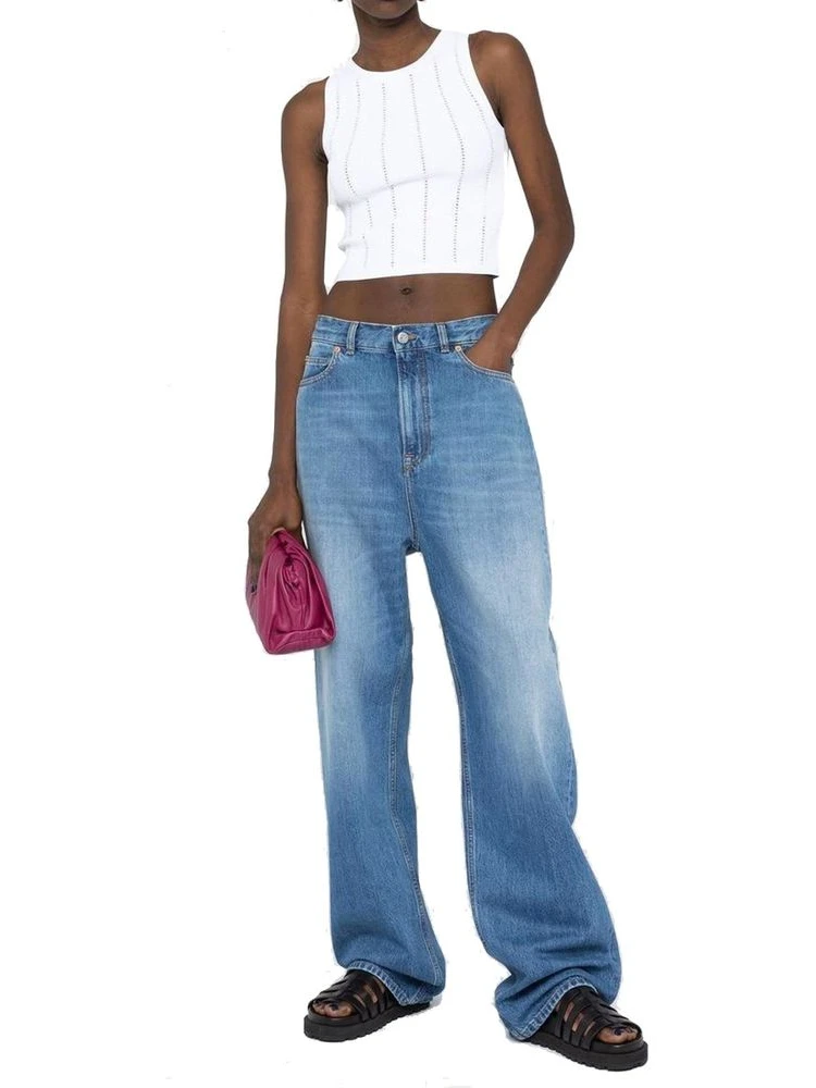 Blue Cotton Relaxed Fit Jeans alternative