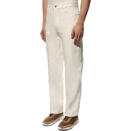 White Cotton Jeans Denim