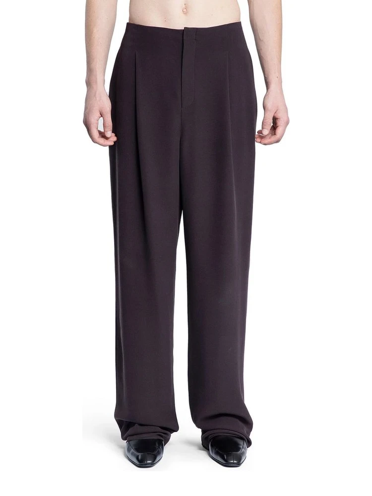 Brown Silk Dress Pants alternative