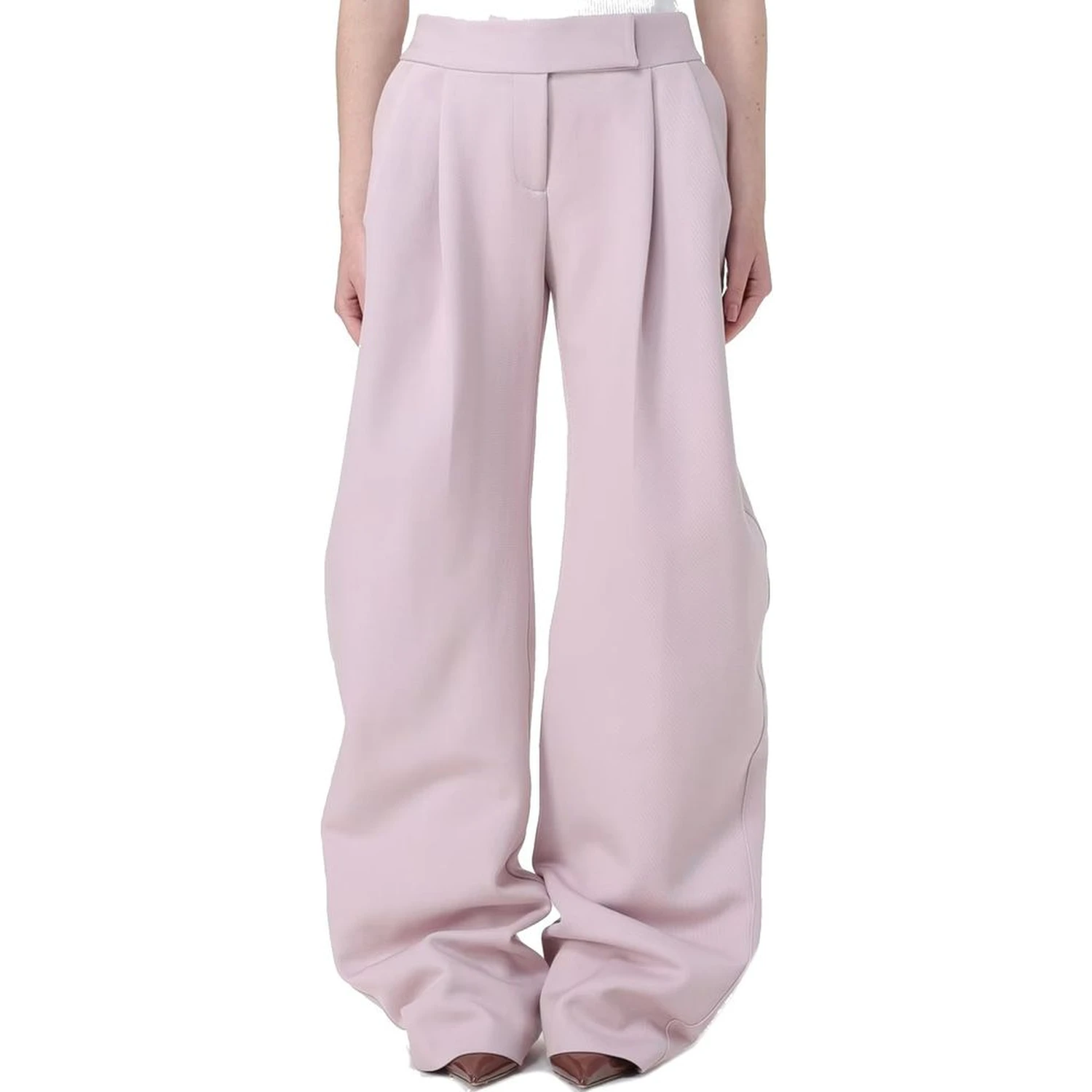 Multicolor Polyamide Casual Pants