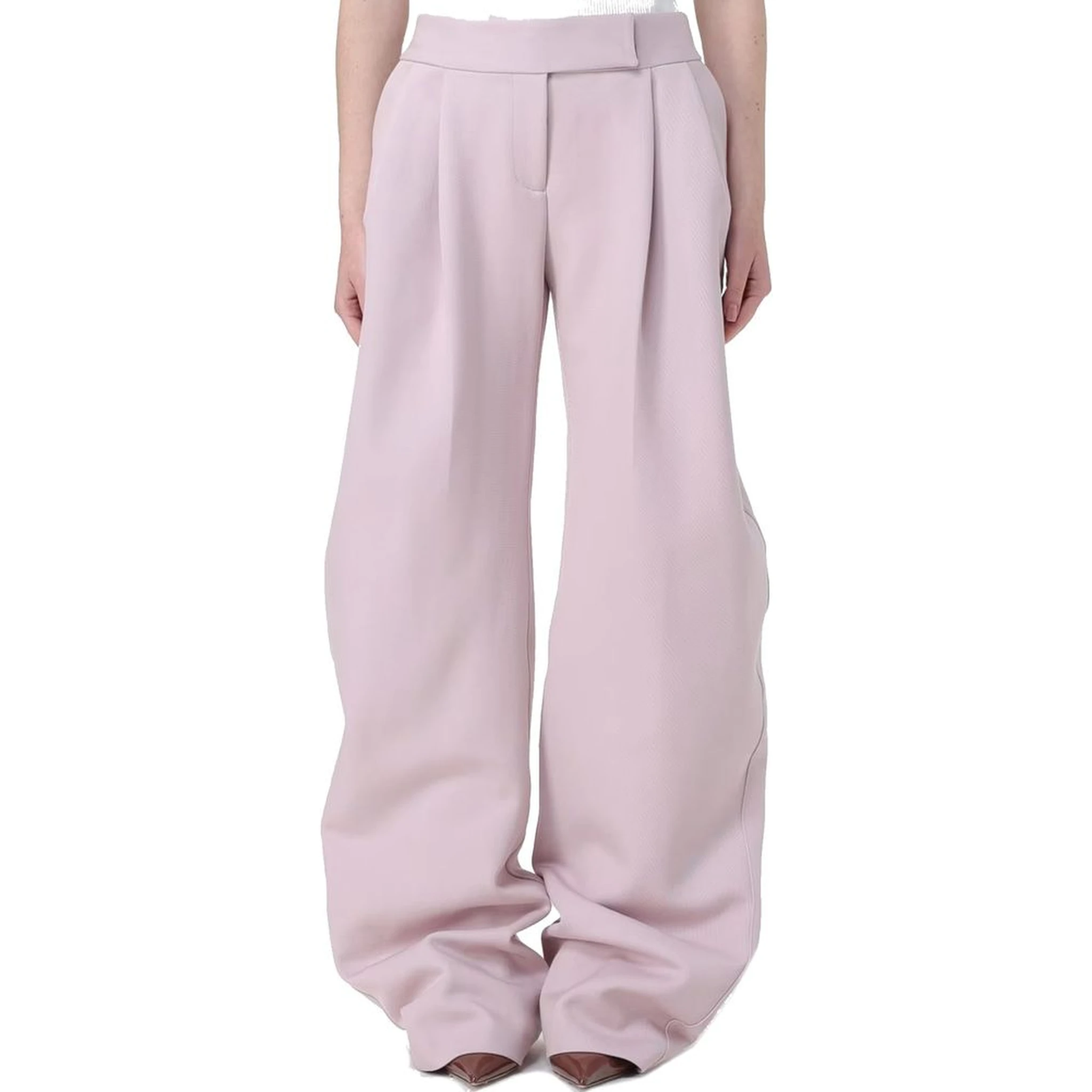 Multicolor Polyamide Casual Pants