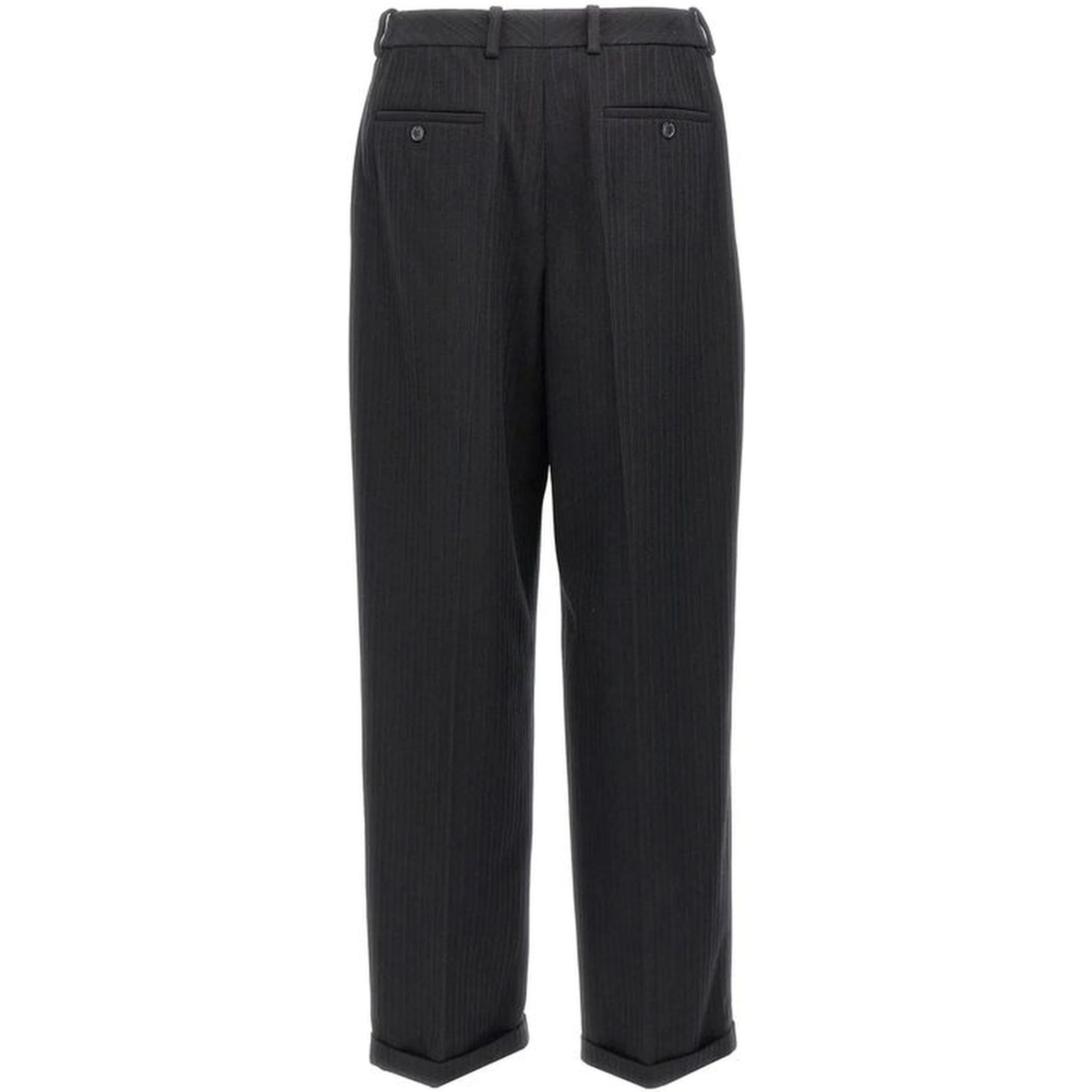 Black Cashmere Casual Pants