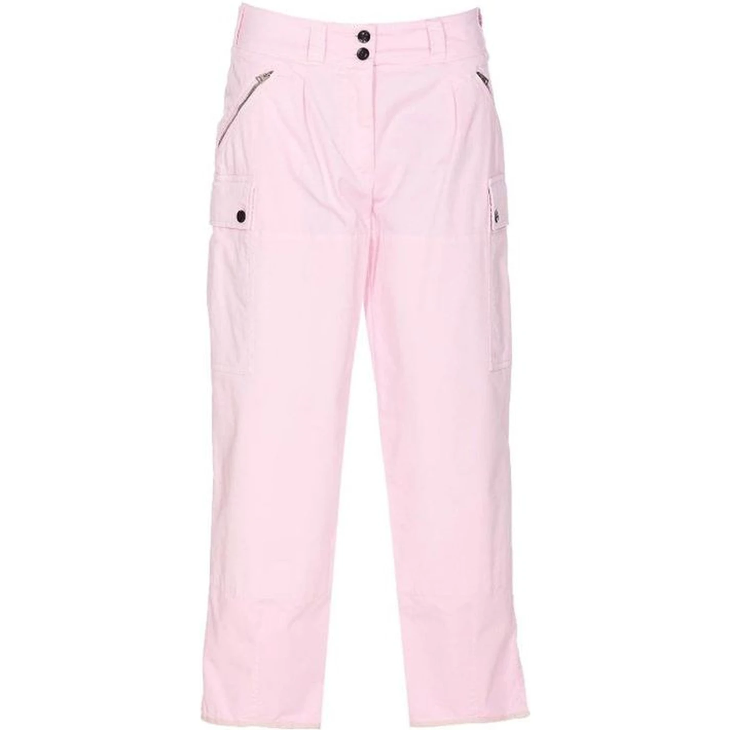 Multicolor Cotton Cargo Pants