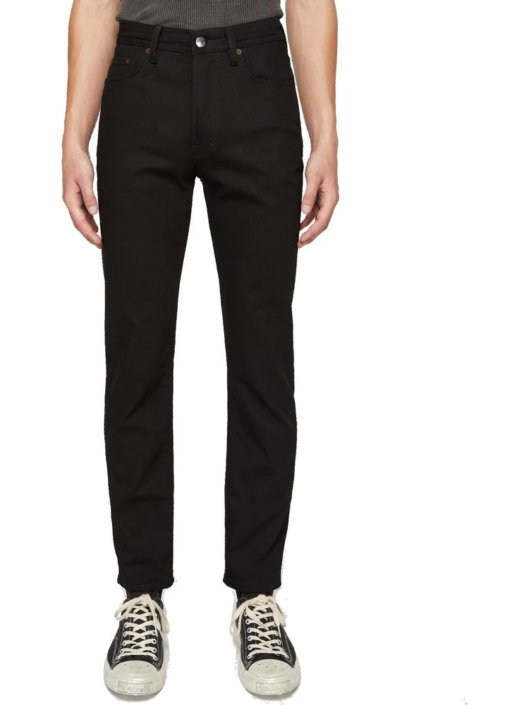 Black Cotton Straight-Leg Jeans alternative
