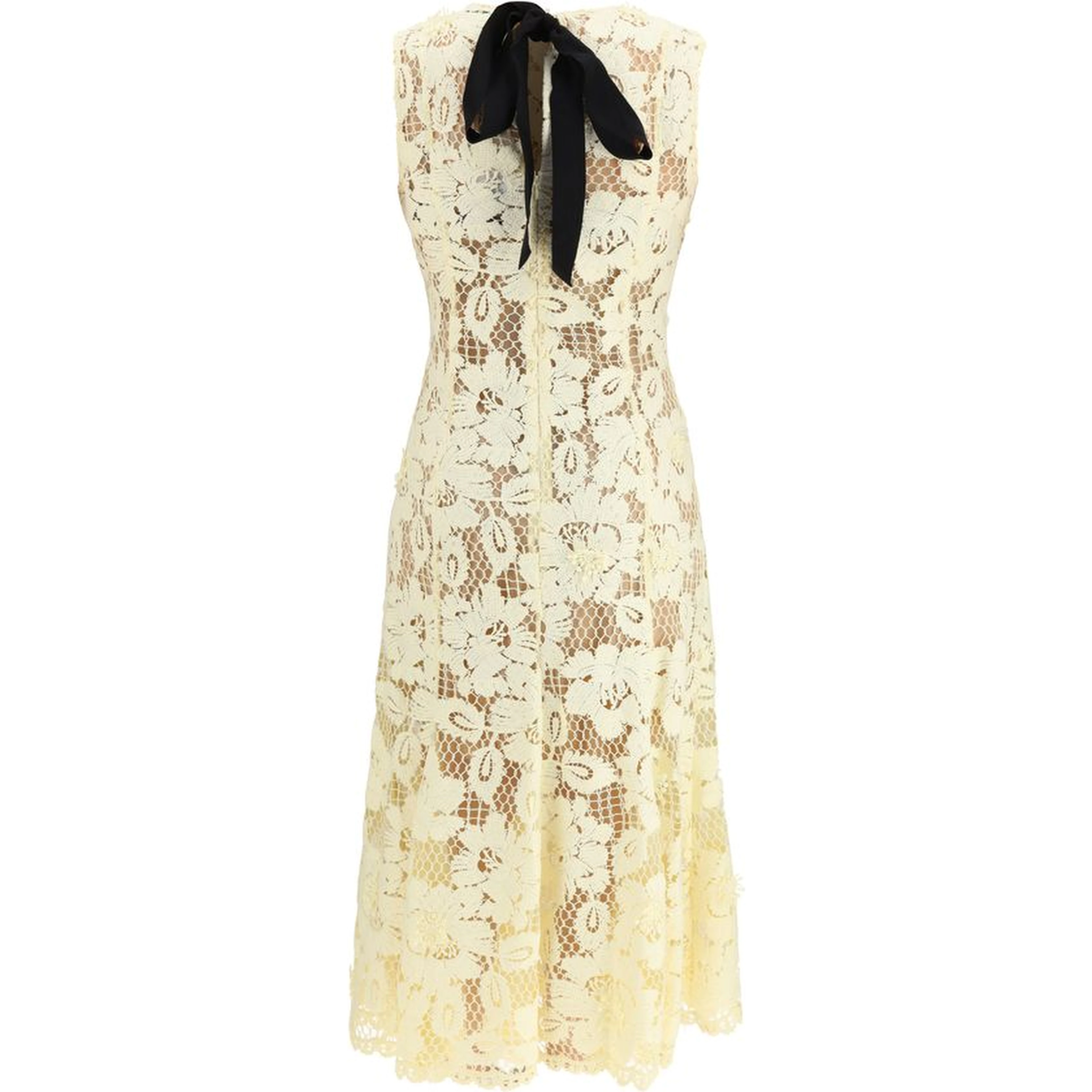 Bicolor Polyester Casual Dress
