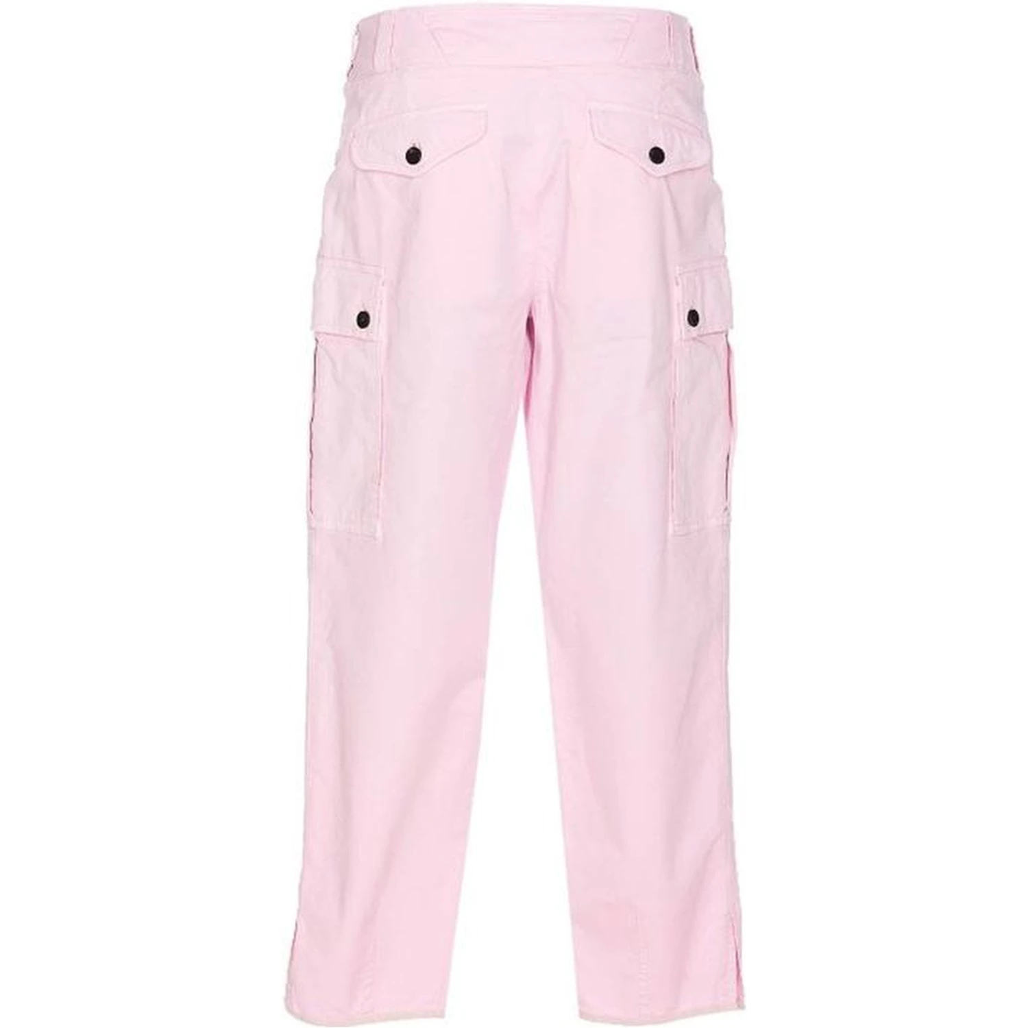 Multicolor Cotton Cargo Pants