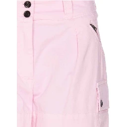 Multicolor Cotton Cargo Pants