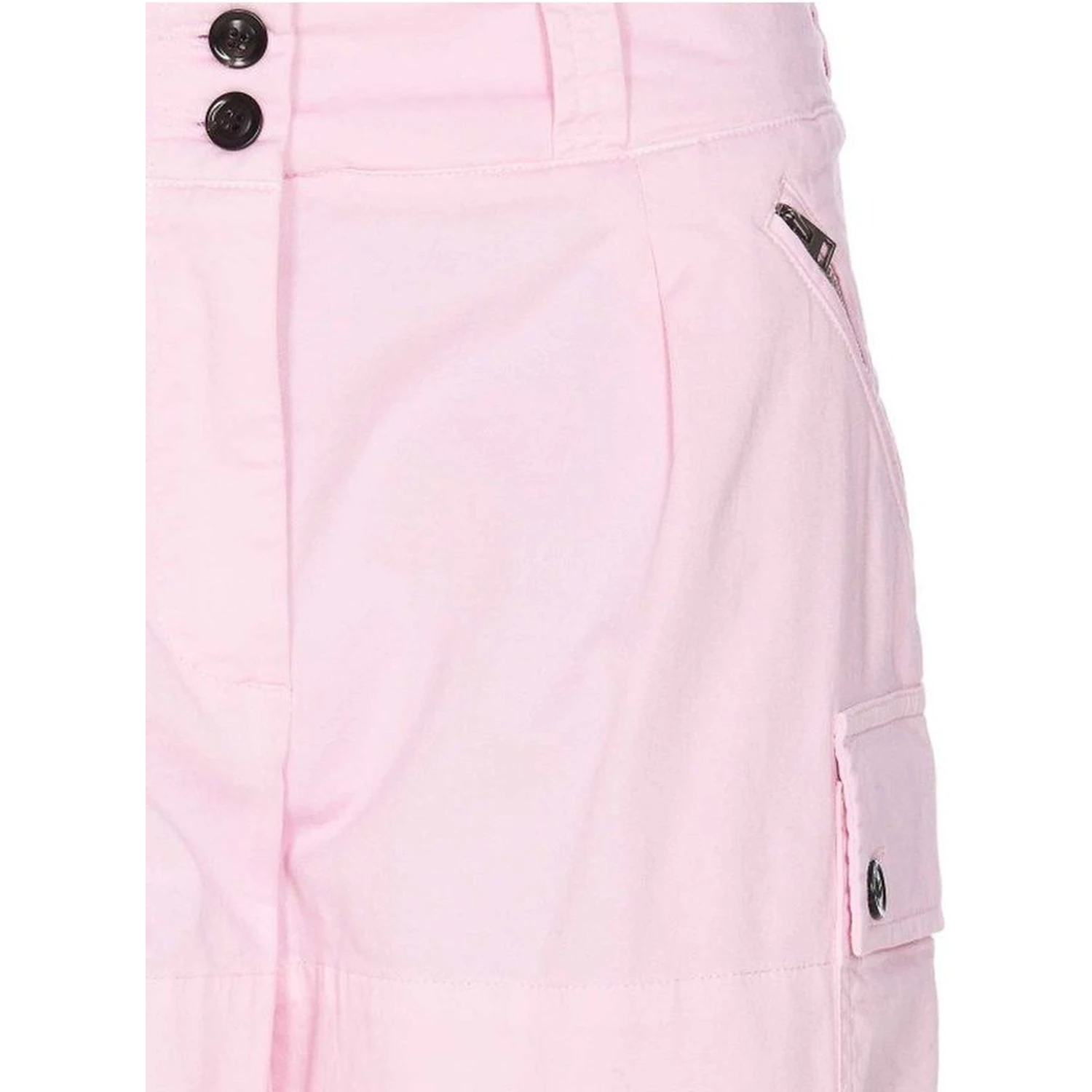 Multicolor Cotton Cargo Pants