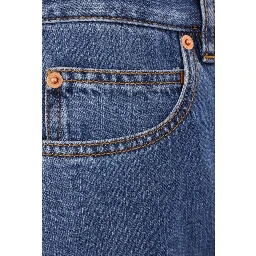 Blue Cotton Jeans Denim