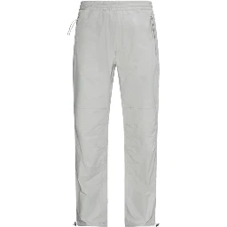 Gray Polyester Athletic Pants