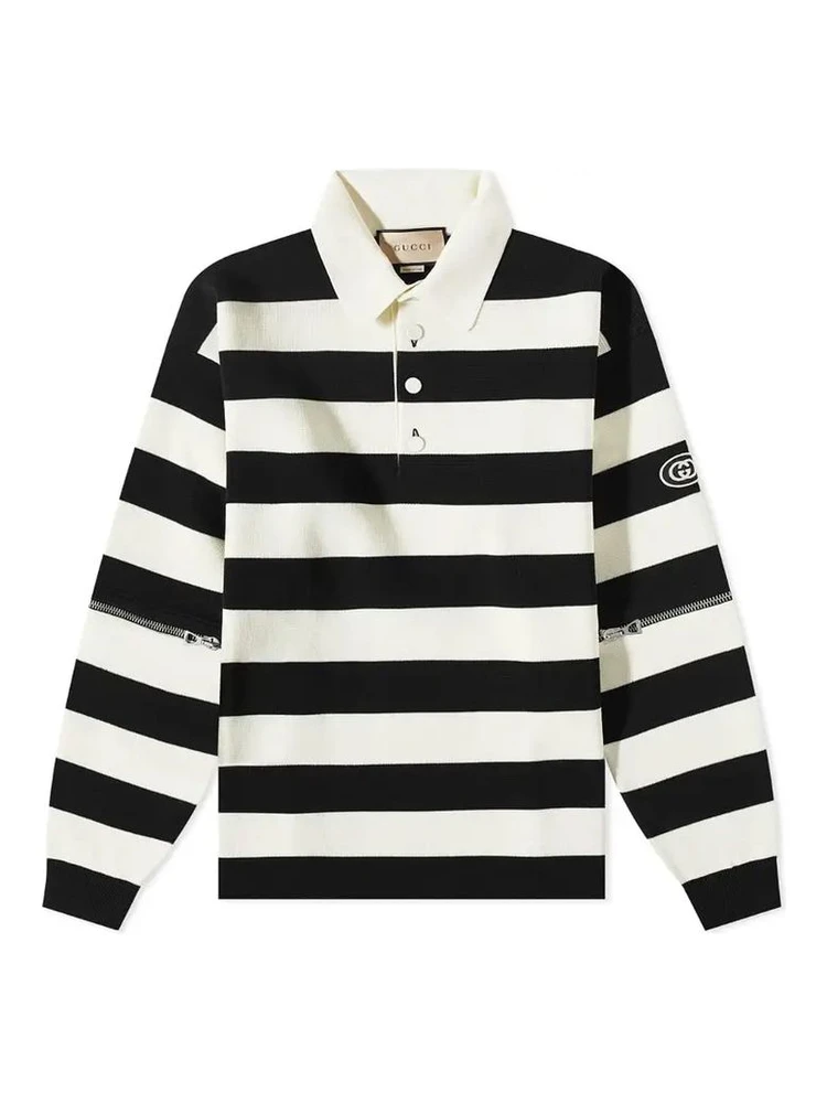 White Cotton Polo Shirt