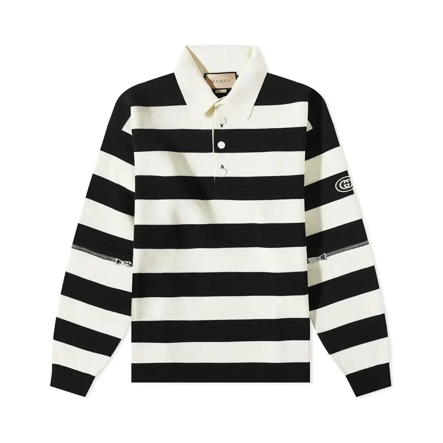 White Cotton Polo Shirt