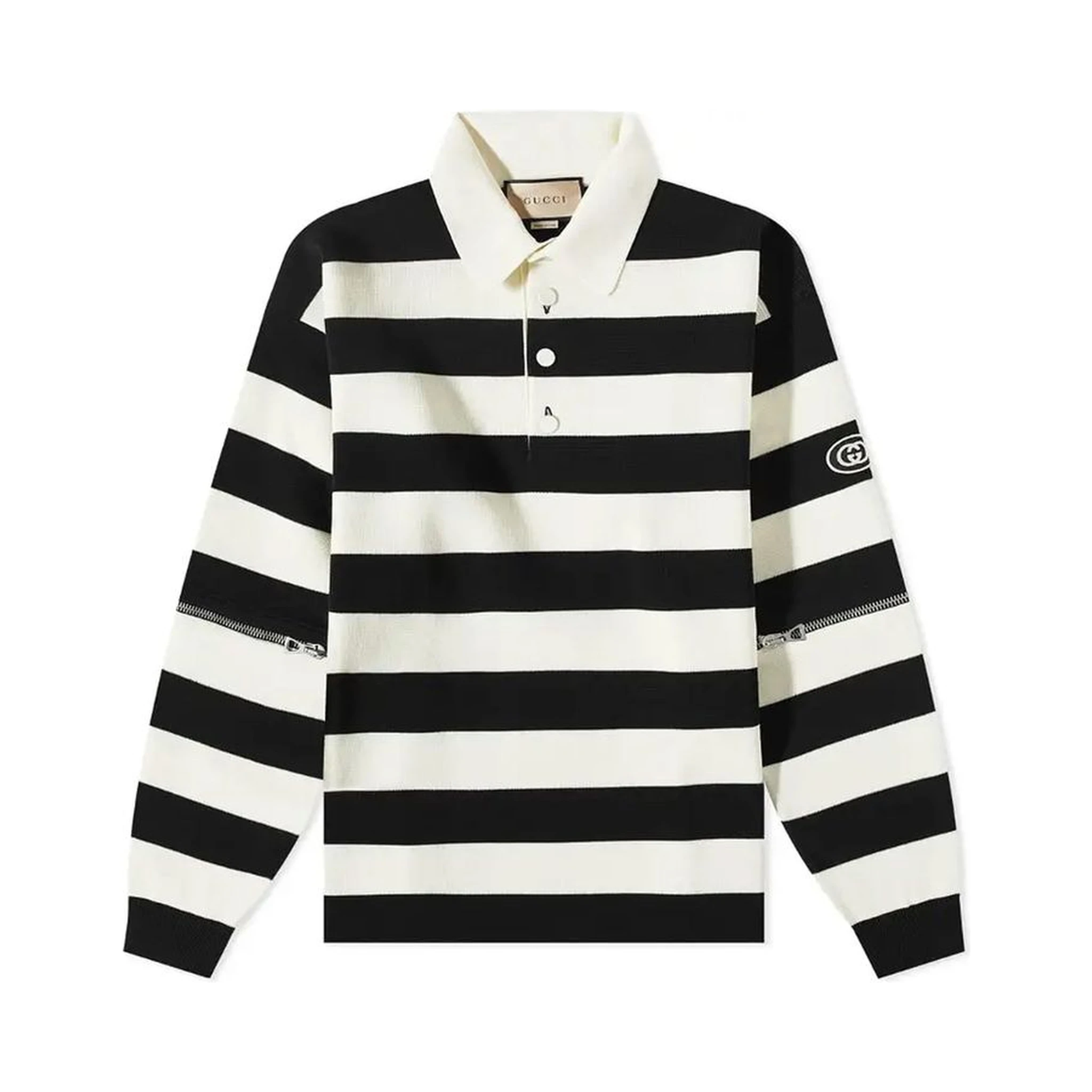 White Cotton Polo Shirt
