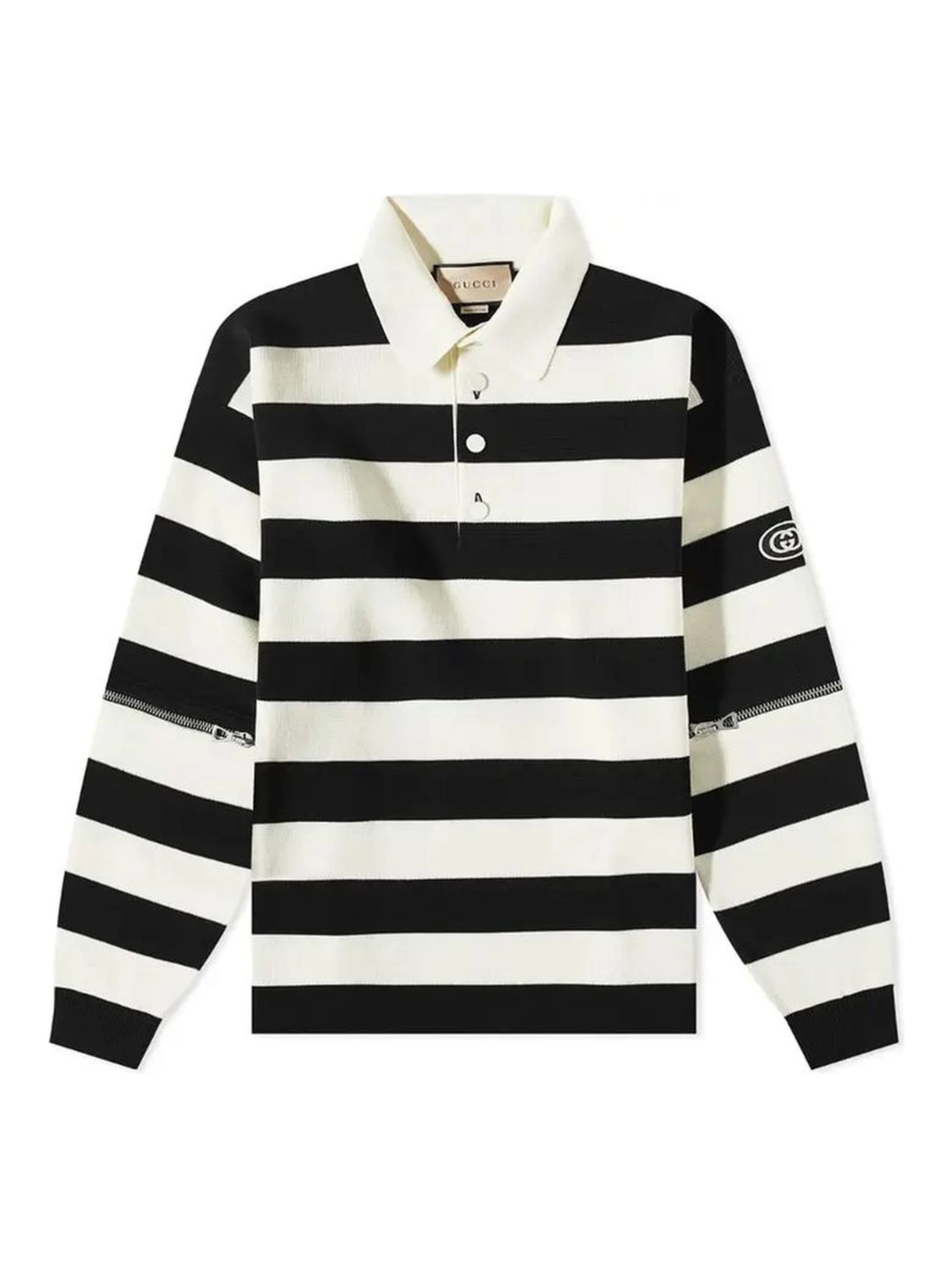 White Cotton Polo Shirt
