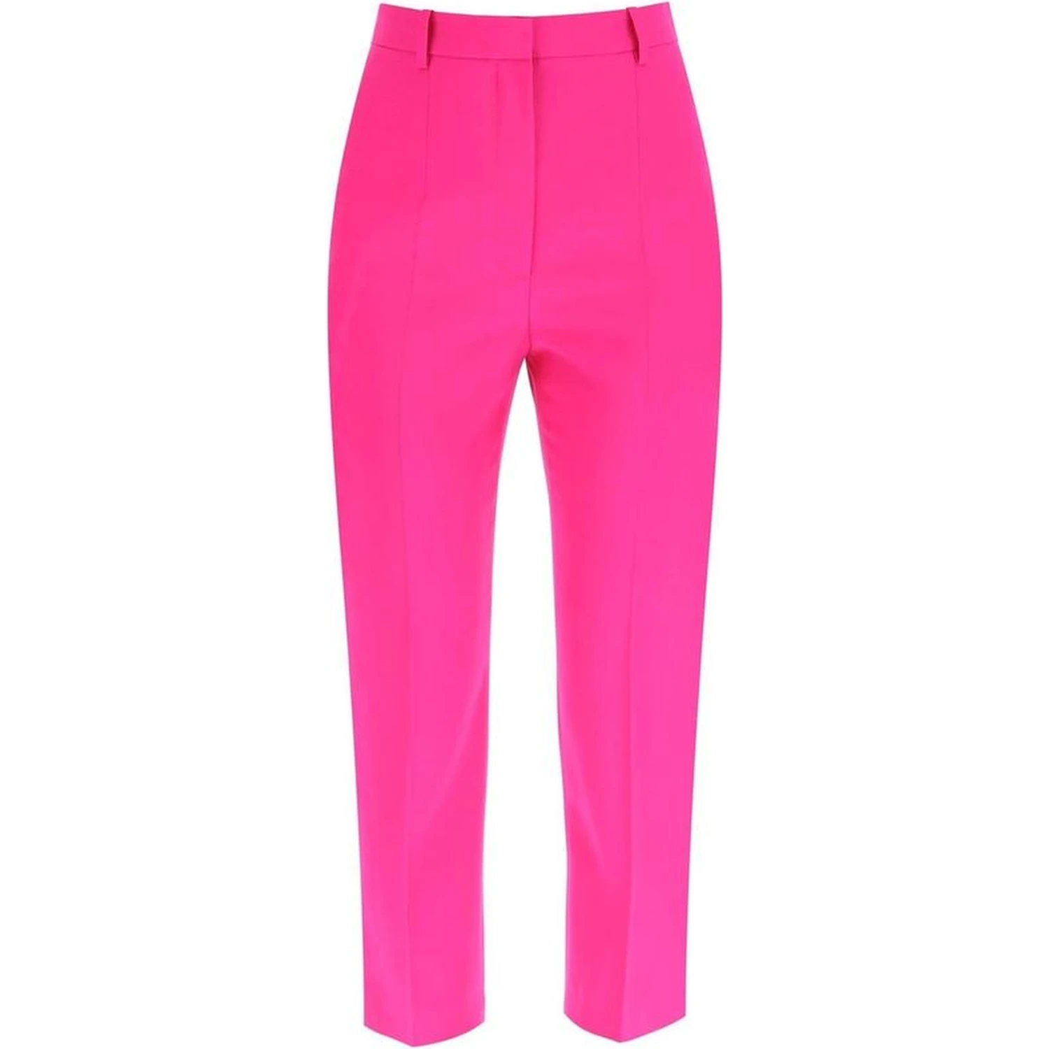 Multicolor Wool Cropped Pants