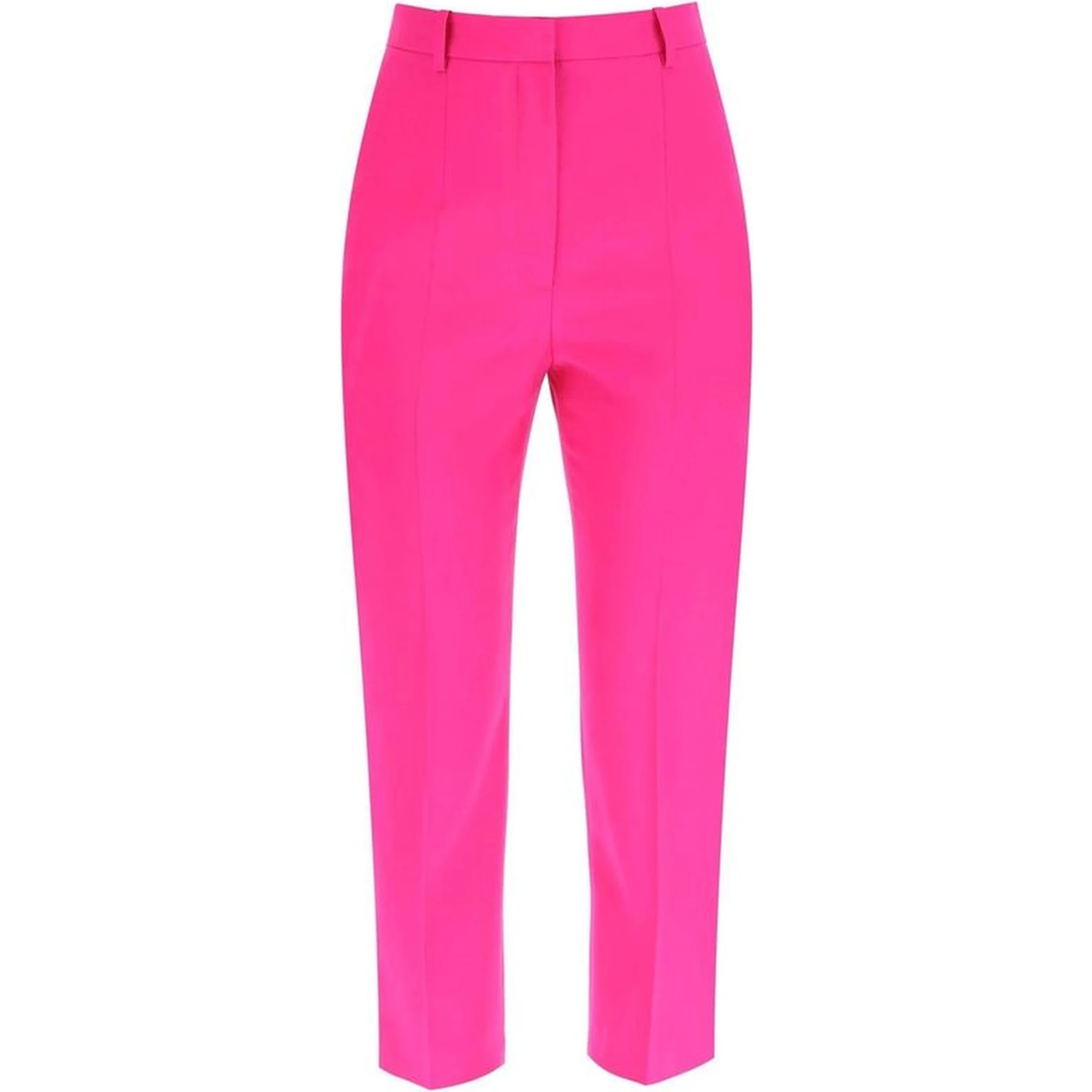 Multicolor Wool Cropped Pants