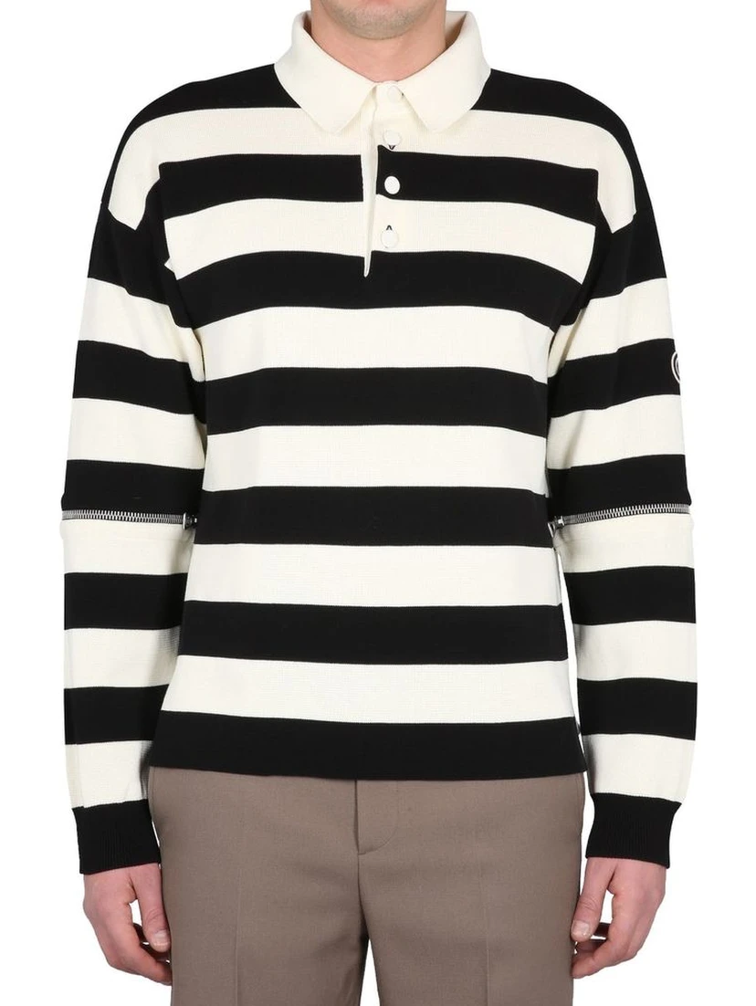White Cotton Polo Shirt