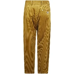 Bicolor Cotton Casual Pants