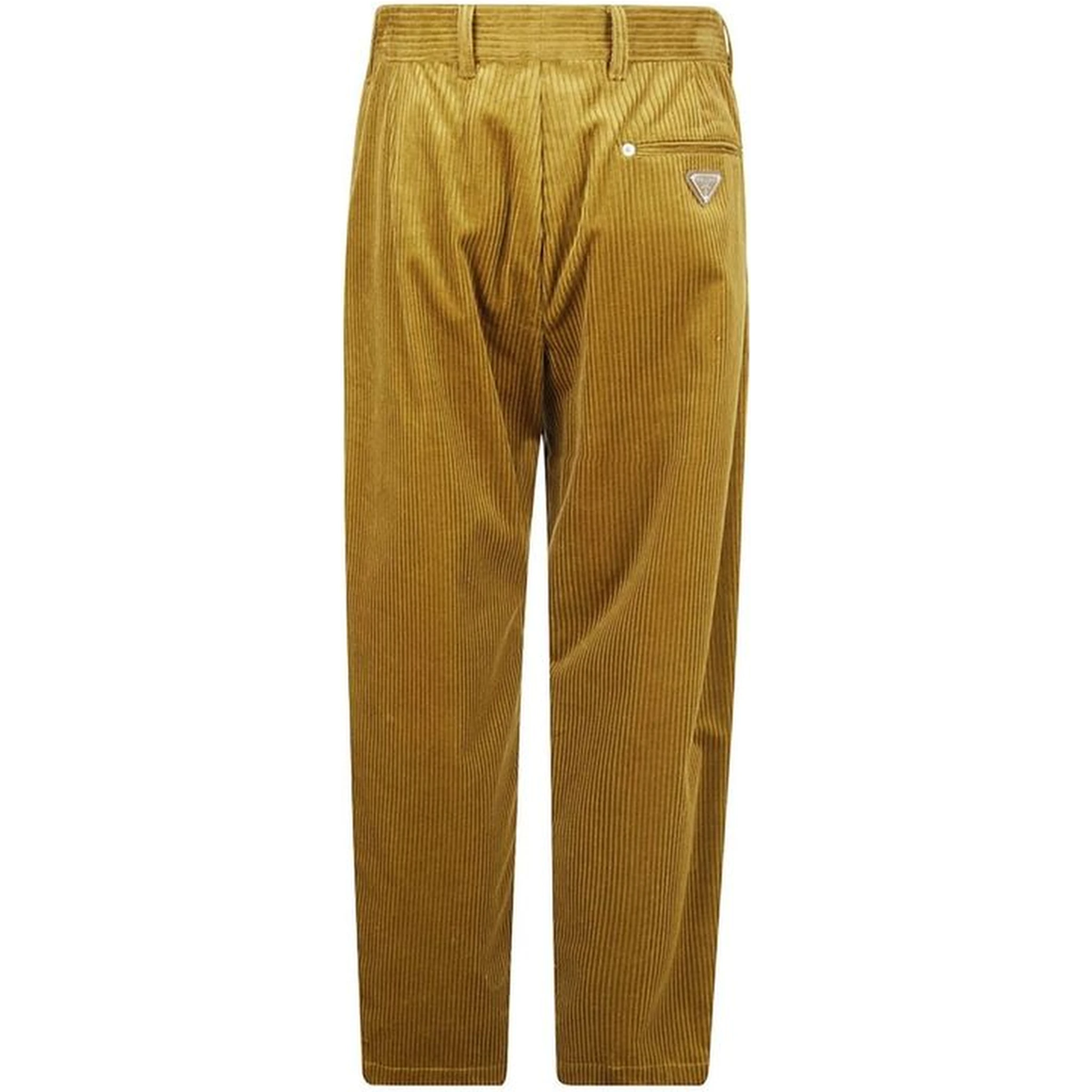 Bicolor Cotton Casual Pants