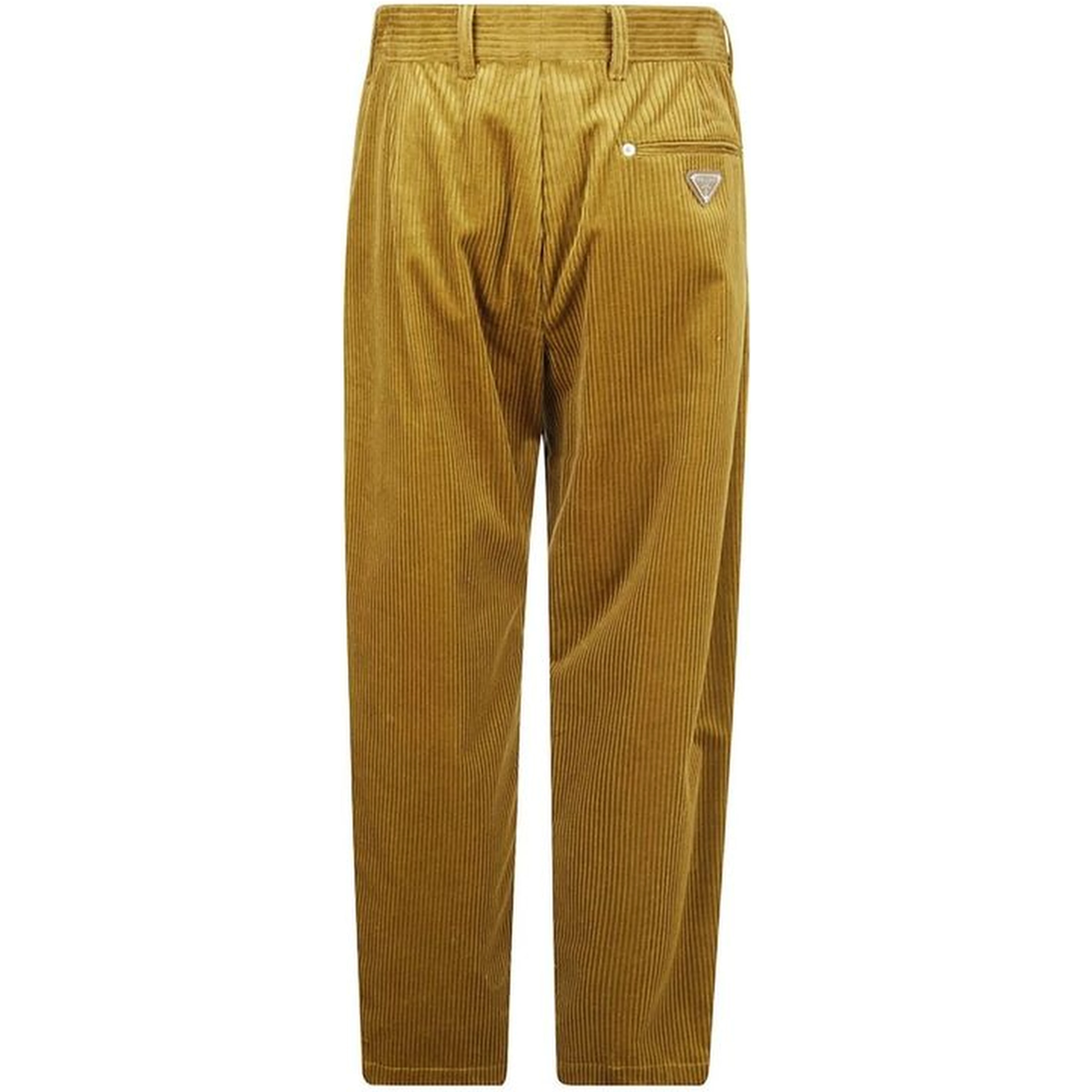 Bicolor Cotton Casual Pants