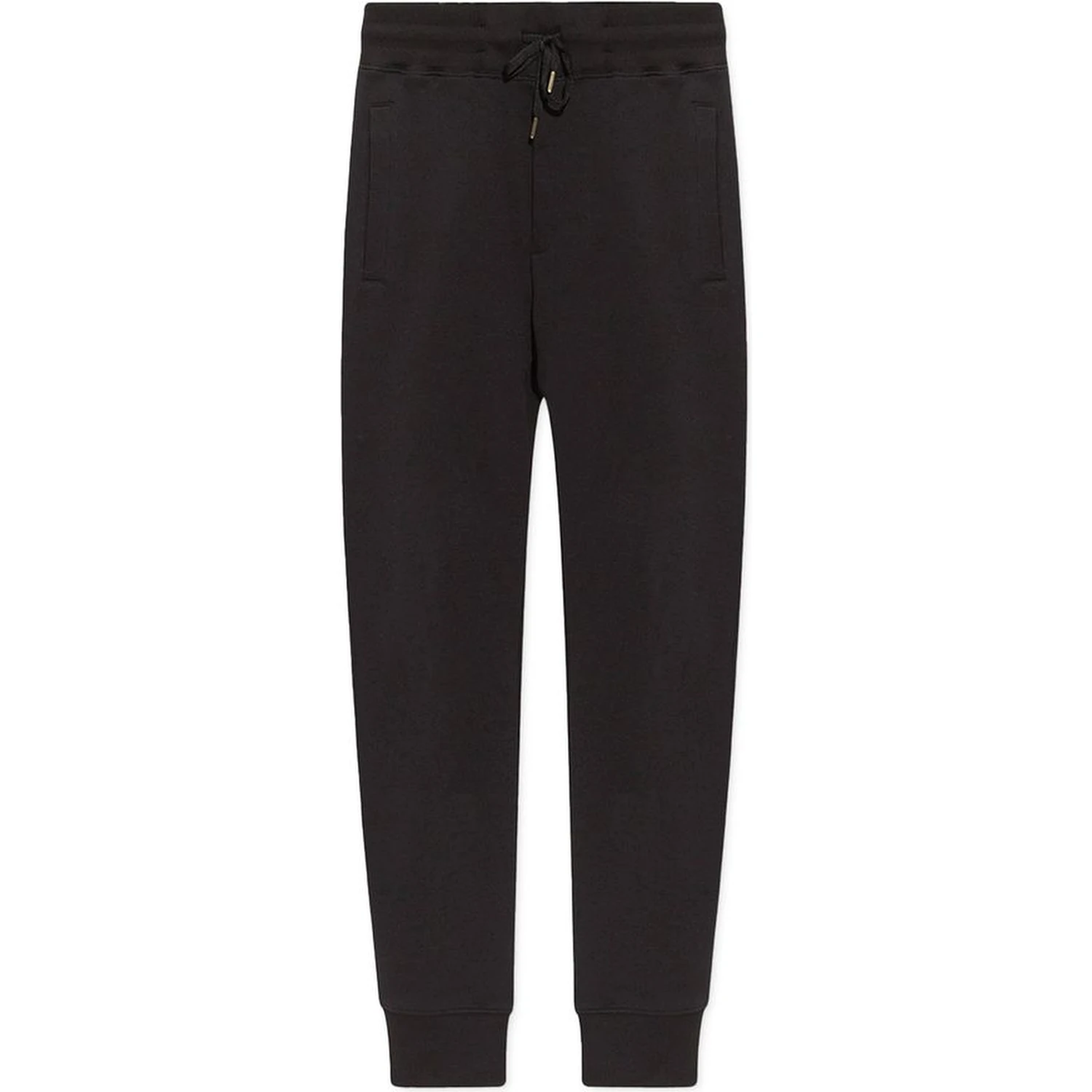 Black Cotton Joggers (Workout Pants)