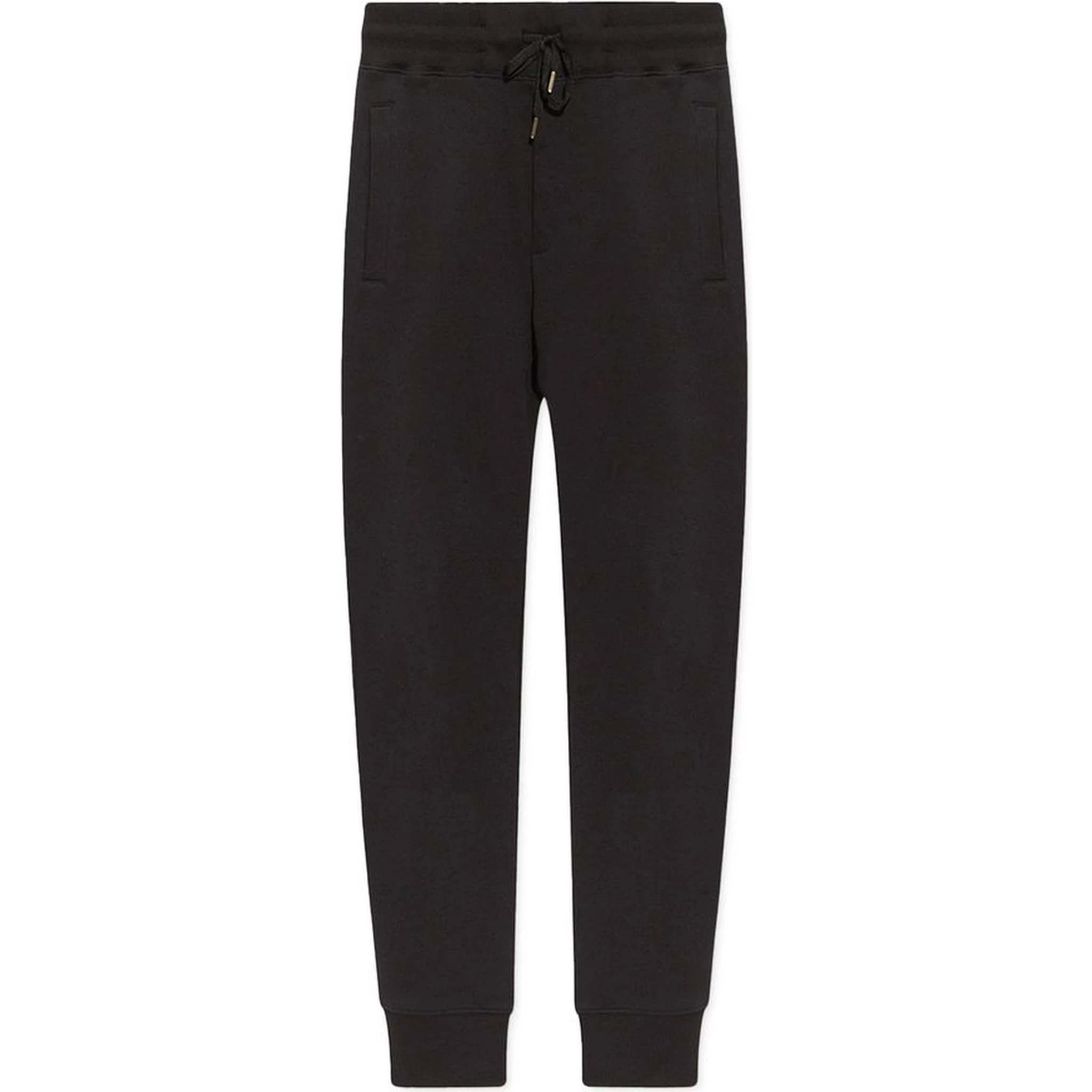 Black Cotton Joggers (Workout Pants)