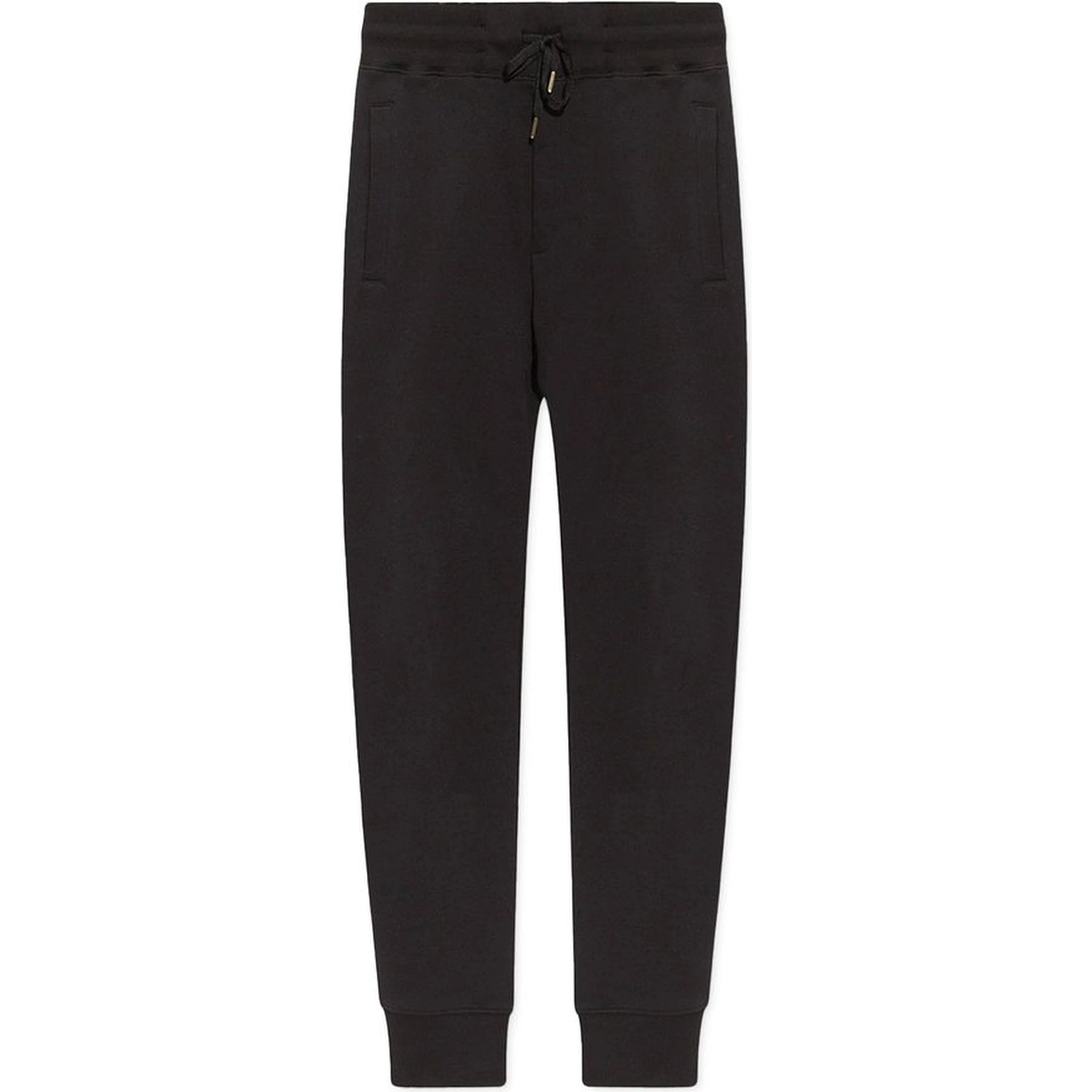 Black Cotton Joggers (Workout Pants)