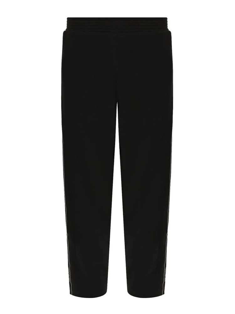 Black Cotton Joggers (Workout Pants)