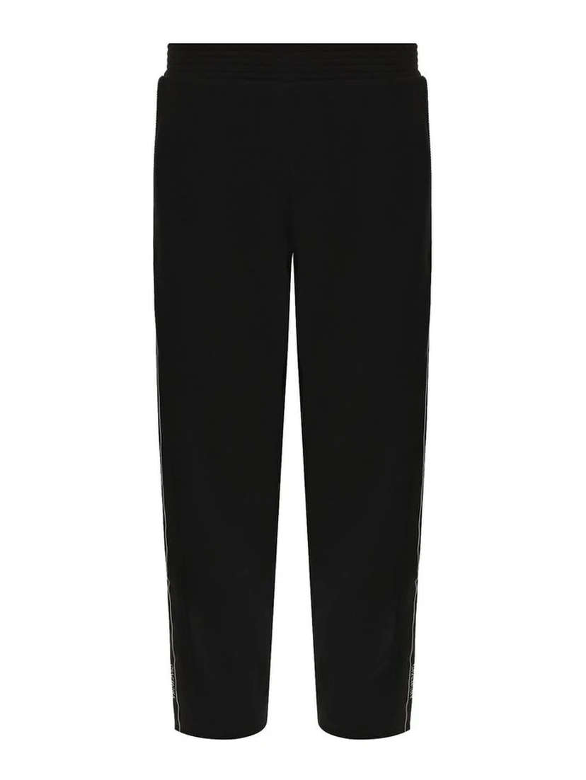 Black Cotton Joggers (Workout Pants)
