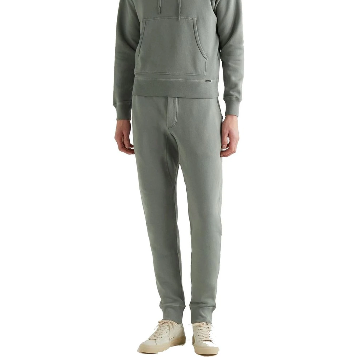 Bicolor Cotton Joggers (Workout Pants)