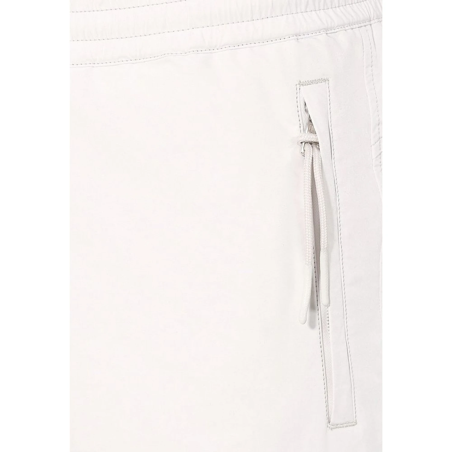 Gray Polyester Athletic Pants